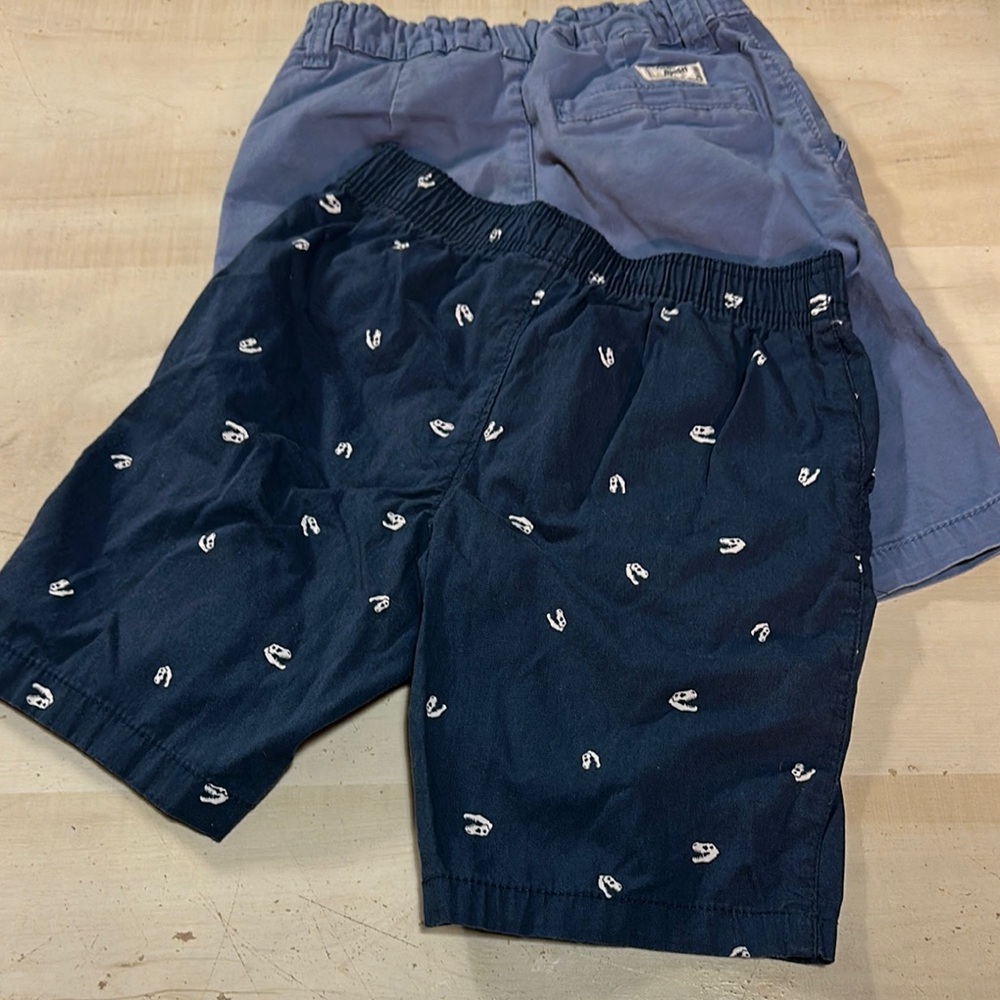 Navy and Blue Kids Shorts Set of 2
